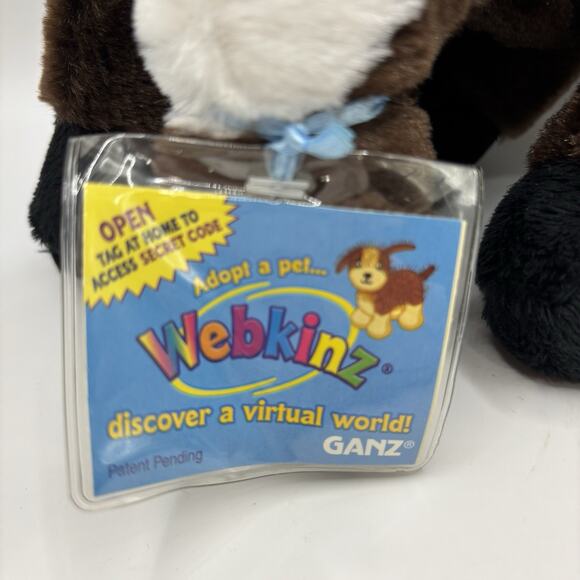 Ganz Webkinz Pinto HM147 NWT Plush Stuffed Animal W/ Unused Sealed Code Retired - Picture 5 of 6
